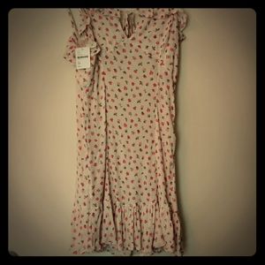 Free people Slip Dress XS floral print very pretty